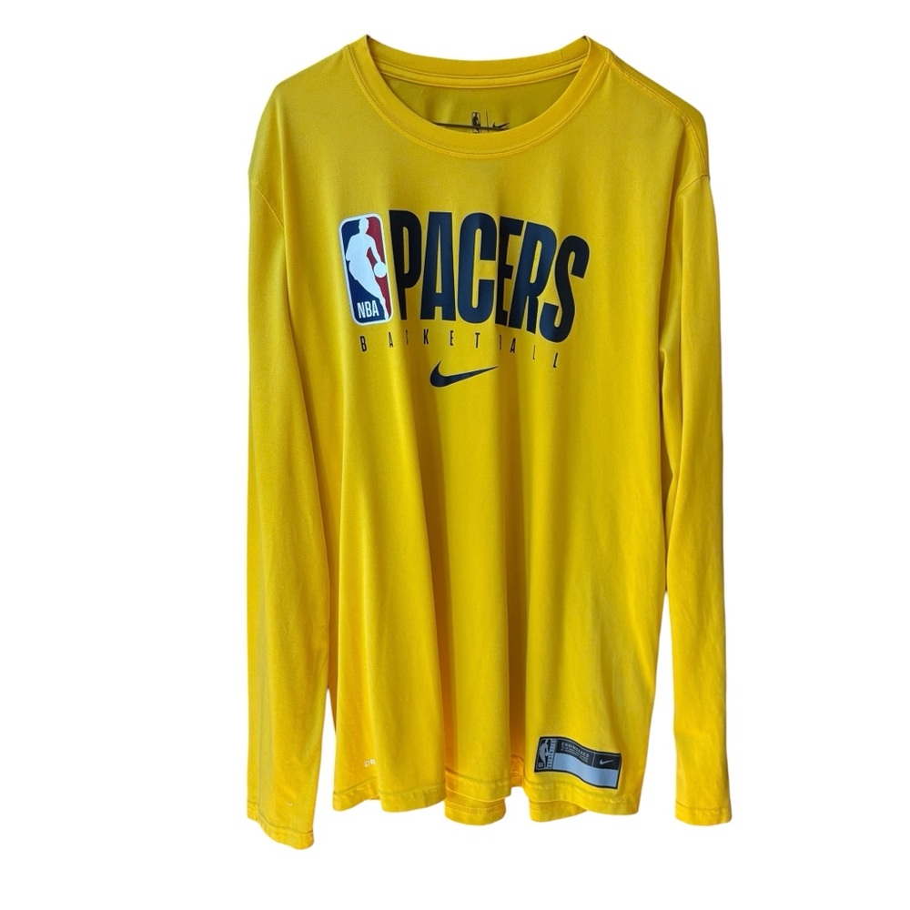 NBA Indiana Pacers Nike Dri-fit Long Sleeve Shirt XL